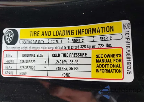 2016 Chevrolet Camaro 2Ss из США, поврежденный, VIN 1G1FH1R79G0168375